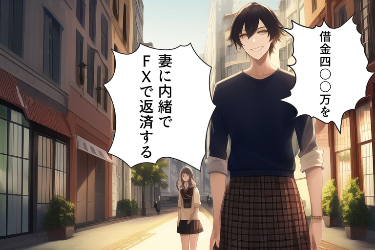 嫁に内緒で借金400万円
