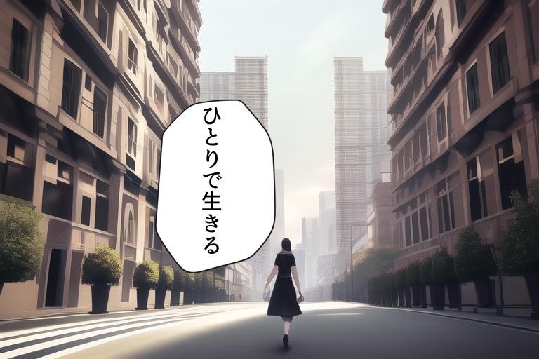 ひとりで生きる